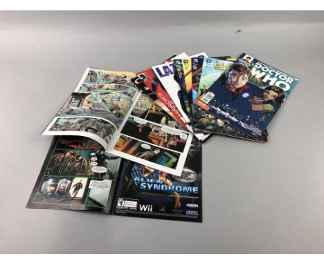 LOT OF USA COMICS, including Marvel, DC, Image, from 1990s onwards, with Spiderman, Batman, Superman, Avengers, Dr. Who, Judg