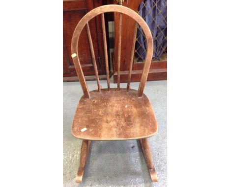 Ercol Stick Back Rocking Chair 