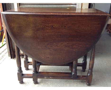 Oak Gate Legged Table 