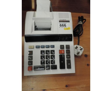 Casio Adding Machine 