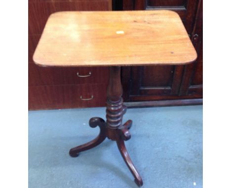 Victorian Mahogany Tripod Table 