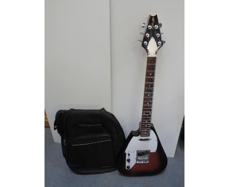 Stagg Left Handed Guitar, Custom Made, with Bag, Strap and Leads 