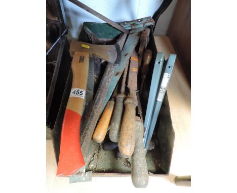 Box of Vintage Tools 