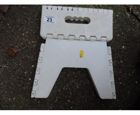 Folding Plastic Step 