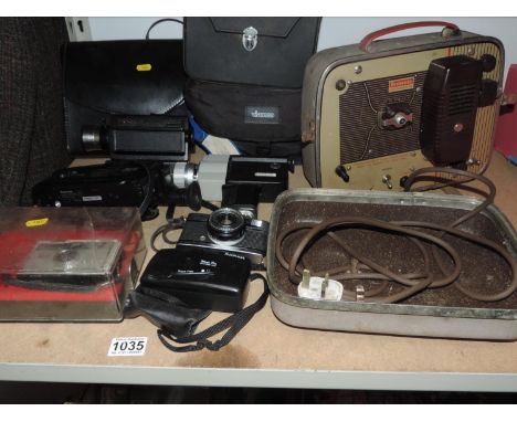 Cameras, Projector etc 
