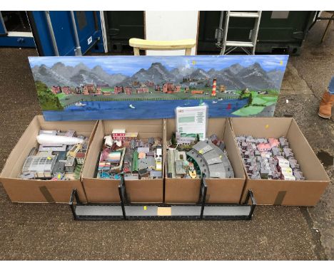 Large quantity of Model Railway, Buildings and Accessories - Kato N Scale 