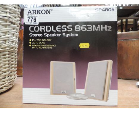 Cordless Stereo Speaker System 