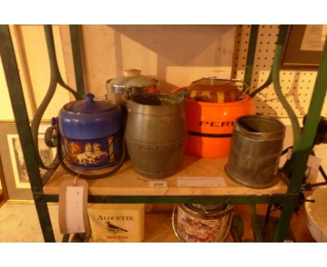 A large quantity of vintage ice buckets 