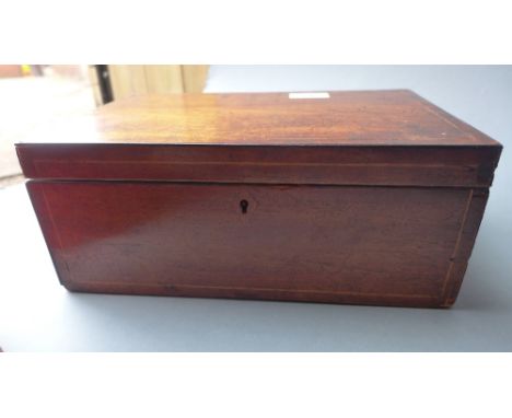 A mahogany box with Windsor and Newton ink sets, and a cased A.G Thornton draughtsman's set and other drawing tools (qty)