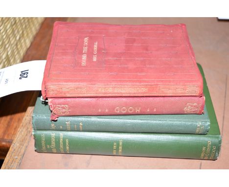 A collection of four books, comprising: Mrs. Gaskell Round The Sofa, Collected Works 1907; James Horsley: Lays Of Jesmond & T