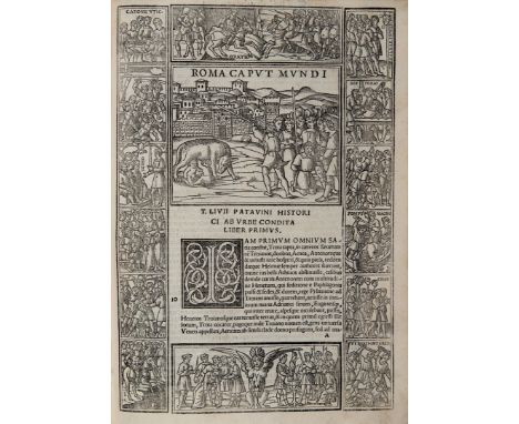 Tito Livio. T. Livius Patavinus historicus duobus libris auctus: cum L. Flori Epitome. Venezia, Melchiorre Sessa e Pietro Rav