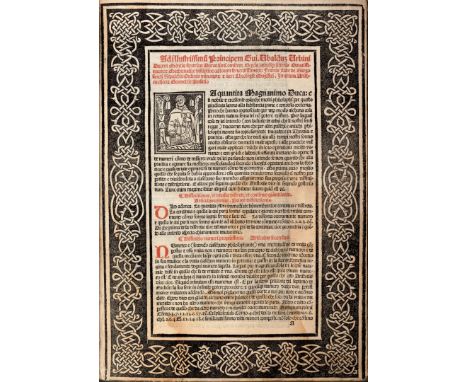 Pacioli, Luca. Summa de arithmetica geometria. Proportioni: et proportionalita. Toscolano, Paganino Paganini, 1523. In 2° (29