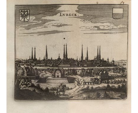 Zeiller, Martin. Regnorum Daniae & Norwegiae, ut & ducatuum Slesvici & Holsatiae. Amsterdam, Gillis Janssonius van Waesberge,