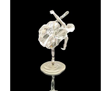 This elegant crystal ballerina was part of the ï¿½When we were Youngï¿½ She has a frosted face, dress, and base that contrast