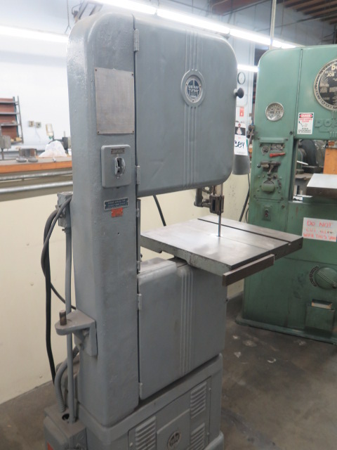 Walker Turner 16" Vertical Band Saw s/n 52BF1A