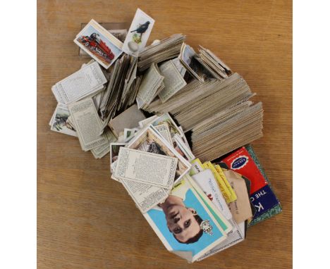 Ogdens, Gallagher, Wills, Players cigarette cards etc, suacy playing cards, along with Cunard playing cards