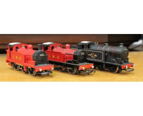 Three x G+R Wrenn Locos, LMS 0-6-0 X 2, BR 0-6-2, unboxed (3)
