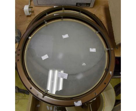 2 porthole style ceiling light fittings