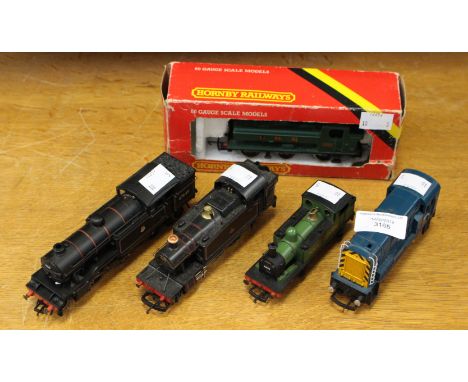 5 loco's, 2-6-2 Lima, 2-6-2 Bachmann, 0-6-0 Mainline, 0-6-0 Hornby x 2 (5) 