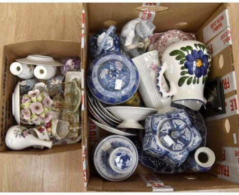 Two Coalport Minvettes Abigail and Natalie Albany Rose floral china, Wedgwood Aynsley Coalport, Faircot Flowers - Pansy, Colc