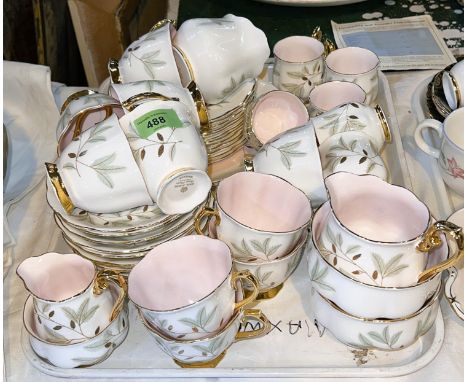 A Braemar part tea/coffee service by Royal Albert, 52 pieces approx. 