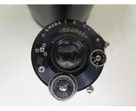 Compur Shutter Carl Zeiss 7.5cm, f4.5 Tessar lens with Leica thread mount screw fitting for Leica, Periflex etc tested on a d