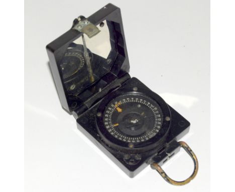A WW2 Mark. 1. prismatic marching compass by T.G.Co. Ltd.