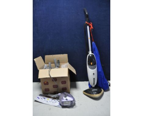 A ORECK STEAM CLEANER model No STEAM75i along with a Shark portable steam pocket system (both PAT pass and powering up) toget