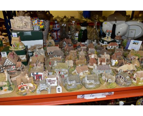 OVER SIXTY LILLIPUT LANE SCULPTURES FROM THE NORTH, MIDLANDS, SCOTTISH, WELSH, SOUTH EAST, BRITISH, SOUTH WEST AND PAINT YOUR
