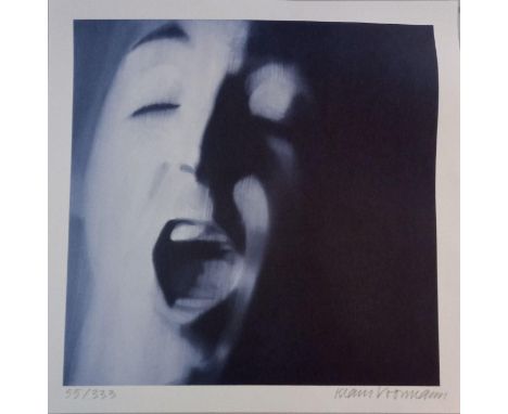 Paul McCartney limited edition print 55/333 by Klaus Voormann. size approx. 13 x 13 inches