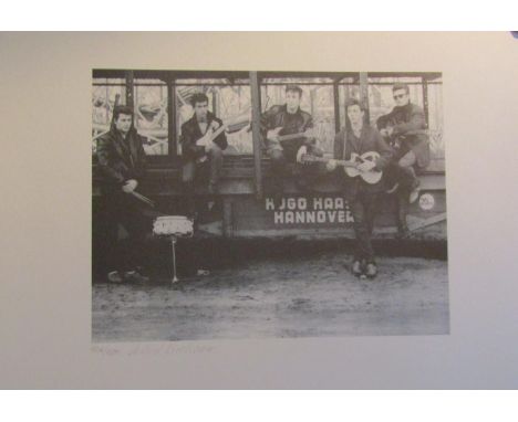 Astrid Kirchherr The Beatles Hamburg Fun Fair, signed limited edition print, No. 426/1500 