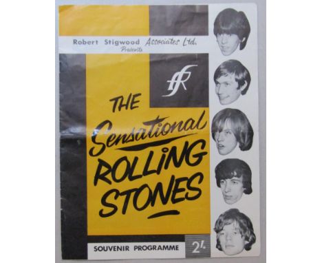 Programme for The Rolling Stones UK tour which ran from September 5th to October 11th 1964 