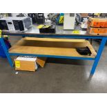Work Table, 6' 8" Long X 3' 6" Wide (NO CONTENT )
