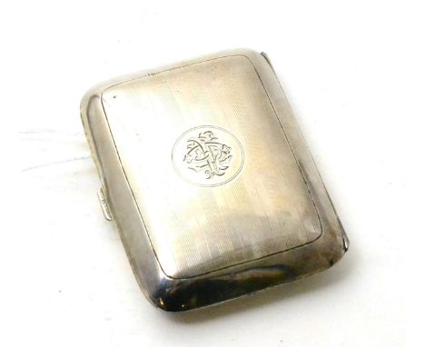 A silver cigarette case 2.3ozt