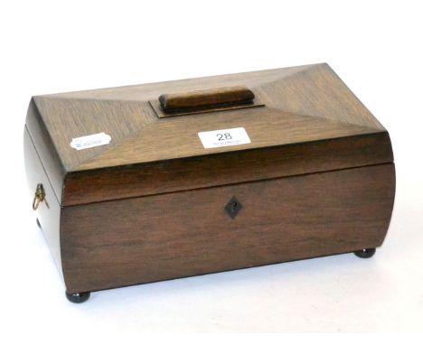 A Gotts of Pickering tea caddy