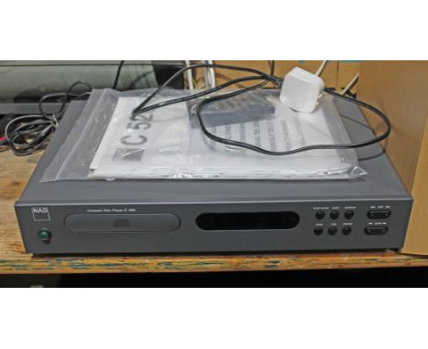A NAD C520 CD player with remote &amp; instructions. 