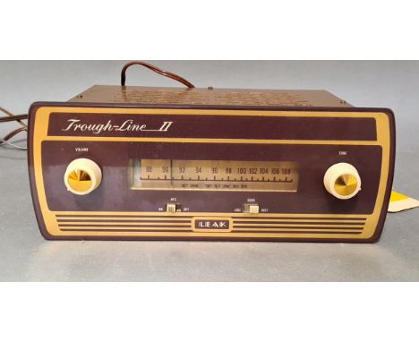 A 1962 vintage LEAK Trough-Line II FM tuner in original box.