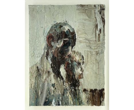 ‡ CARL MELEGARI oil on canvas - head and shoulders portrait of a male and female, entitled 'Duo'Dimensions: 40 x 30cmsProvena