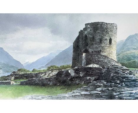 ‡ KEITH BOWEN limited edition (175/850) print - Dolbadarn Castle, signed in pencilDimensions: 16 x 25cmsProvenance:private co