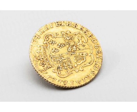 GEORGE III GOLD HALF GUINEA, 1764, 4.1gmsProvenance: private collection Carmarthenshire