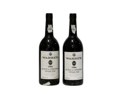 Warres, Quinta da Cavadinha, Vintage Port, 1984, two bottles