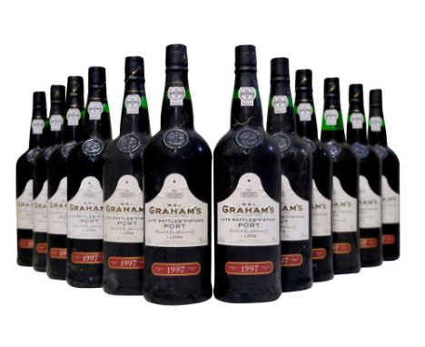 Grahams, Late Bottled Vintage Port, 1997, twelve bottles