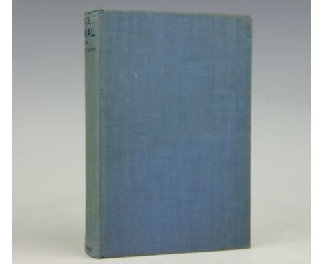 KAFKA (F), THE TRIAL, first UK edition, blue cloth, the authors first book translated by Willa and Edwin Muir, Gollancz, 1937