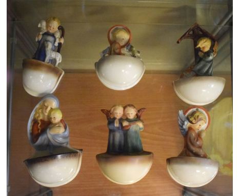 Six Goebel Holy Water fonts   Condition: 