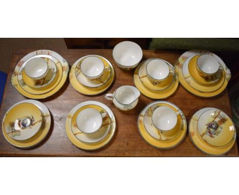 Royal Doulton Coaching pattern tea service   Condition: 