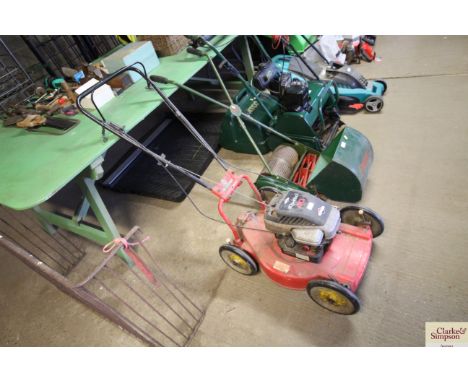 A M4 Deluxe rotary lawnmower with Briggs and Stratton engine
