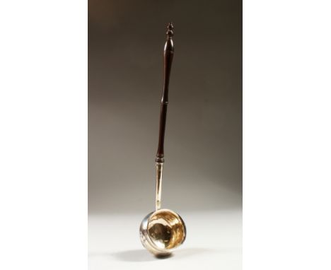 A GEORGE III TODDY LADLE. London 1807.  Maker: T.C.