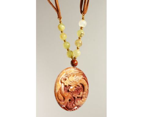 A JADE PENDANT.