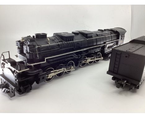 MTH 0 Gauge 1904 Loco and tender Chesapeake and Ohio tender, Black Livery ( 2 pieces)