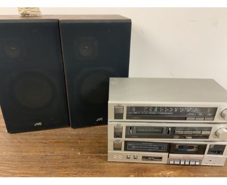 A JVC hi if with speakers also with a dvd recorder etc 